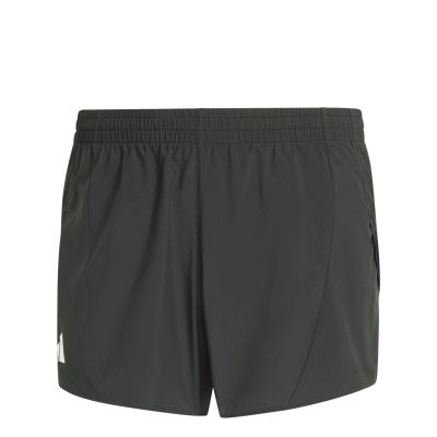 ADIZERO ESSENTIALS RUNNING SPLIT SHORT in schwarz