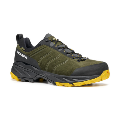 SCARPA Rush Trail GTX in 0632 thyme green/mustard