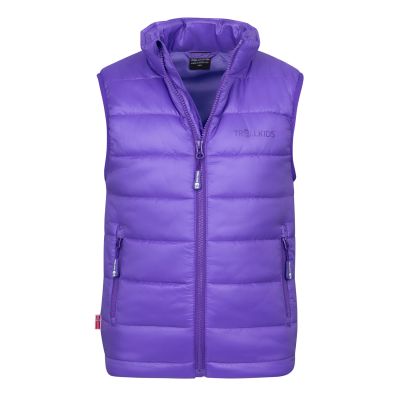 Kids Trondheim Vest in lila