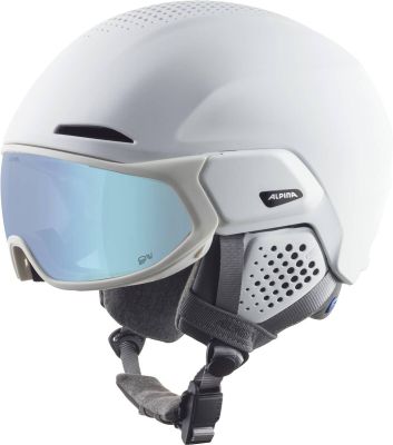 ALPINA Herren Helm ALTO QV in grau