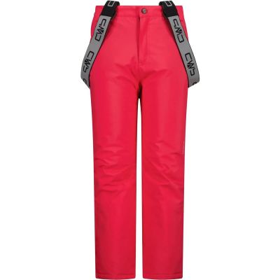 Kinder Latzhose Twill in rot