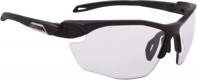ALPINA Sportbrille/Sonnenbrille "Twist Five HR VL+" in grau