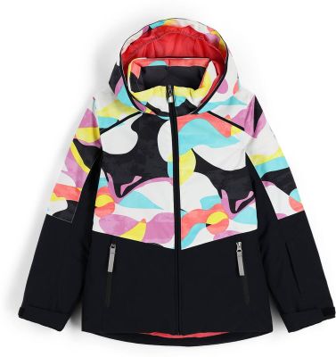 SPYDER Kinder Funktionsjacke CONQUER in schwarz