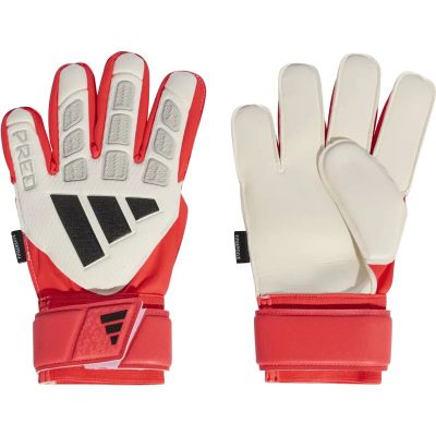 Kinder Handschuhe PREDATOR MATCH FINGERSAVE JUNIOR in weiß