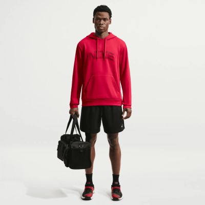 M NK DF UV FLEX FLC PO HD GFX in 608 tough red/lt crimson