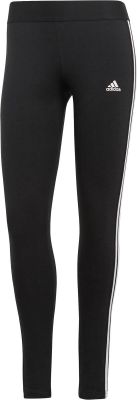 adidas Damen LOUNGEWEAR Essentials 3-Streifen Leggings in schwarz