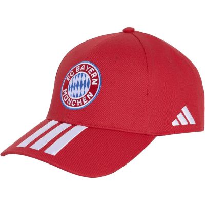 Kinder Fan-Kopfbedeckung FC Bayern München Base Kappe Youth in rot