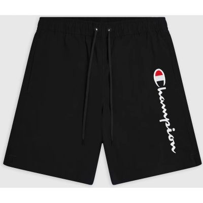 Herren Badeanzug Beachshort in schwarz