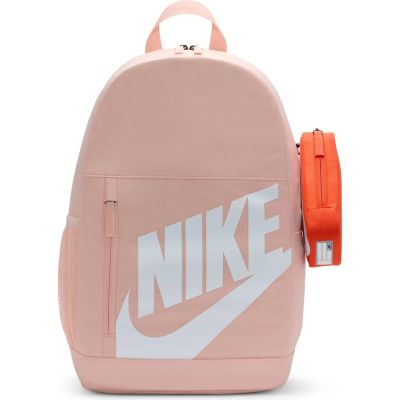 Nike Y Nk Elmntl Bkpk Shoebox - washed coral/orange/white in 664 washed coral/orange/white