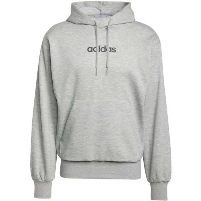 Herren Kapuzensweat Essentials Linear in grau