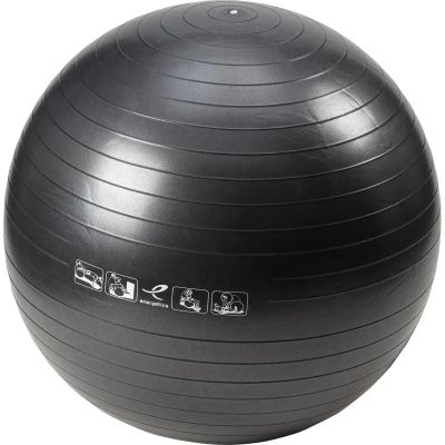 ENERGETICS Gymnastik Ball / Physioball in schwarz