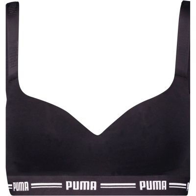 PUMA WOMEN PADDED TOP 1P HANG 200 M in schwarz