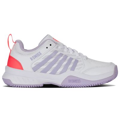 COURT EXPRESS 2 CLAY~WH/ORCPTL/NEONBLZ~M in 182-m white/orchid petal/neon blaze