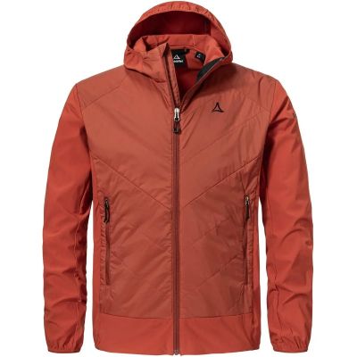 Herren Jacke Hybrid Jk Style Blaueis MNS in rot