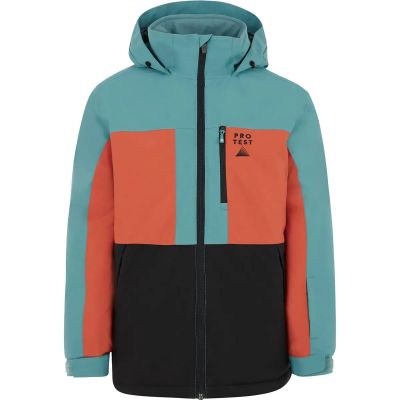 PROTEST Kinder Funktionsjacke PRTBUZZERD JR snowjacket in grün