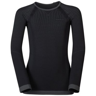 BL TOP Crew neck l/s PERFORMAN 60056 140 in schwarz