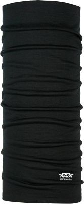 P.A.C Schal Merino Wool in schwarz