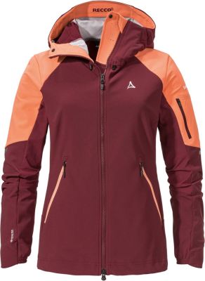 SCHÖFFEL Damen Schlupfjacke Softshell Jacket Kals L in rot