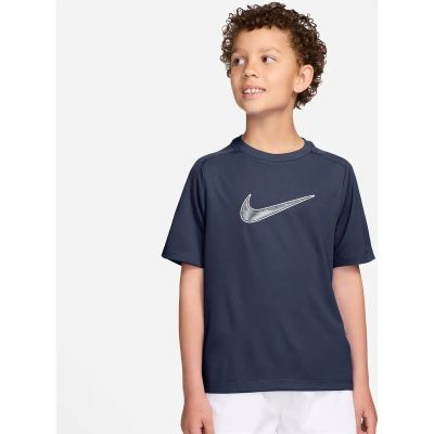 Kinder Shirt B NK DF MULTI SS TOP HBR in weiß