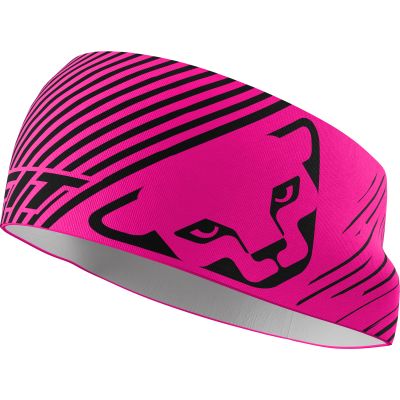 Graphic Performance Stirnband in 6073 pink glo/0910 striped
