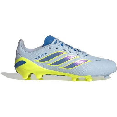 Kinder Fussball-Rasenschuhe PREDATOR LEAGUE FG Kids in silber