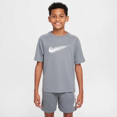 B NK DF MULTI SS TOP HBR in 084 smoke grey/white