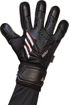 adidas Herren Handschuhe Predator Match Fingersave in schwarz