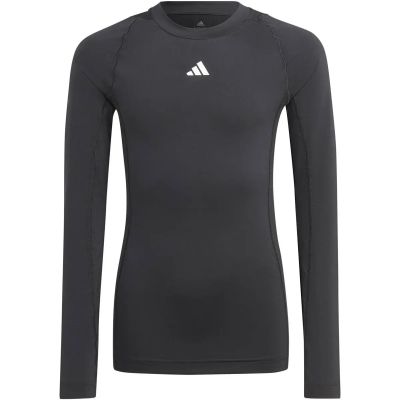 Kinder Shirt Techfit AEROREADY in grau