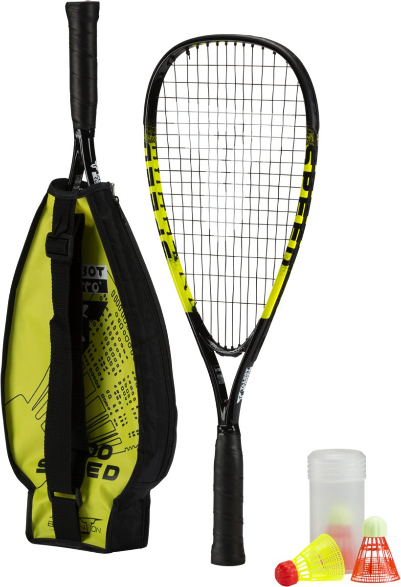 Set Speedbadminton Talbot-Torro Speed 2200 - 2 Racchette Leggere, 2 Volani, Borsa, Per Bambini E Adulti - Foto 6
