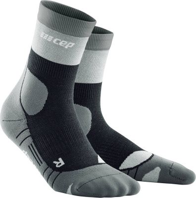 CEP Herren Hiking Light Merino Mid Cut Socks in grau