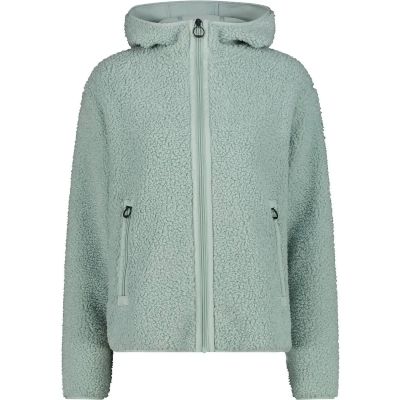 Damen Kapuzensweat WOMAN JACKET FIX HOOD in grau