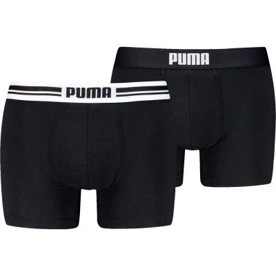 PUMA MEN EVERYDAY PLACED LOGO BOXER 001 M in schwarz