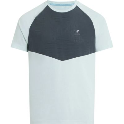 Herren T-Shirt He.-T-Shirt Stefan SS M in 901 blue ice/anthracite