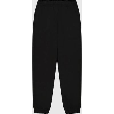 Damen Hose Elastic Cuff in schwarz