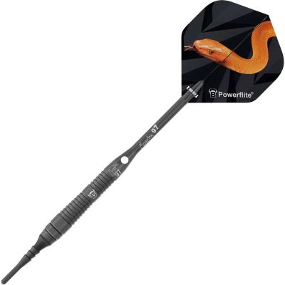 BULL`S Dartpfeil Mamba-97 M4 Soft Dart in braun