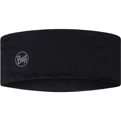 Herren LW Merino Wool Headband in schwarz