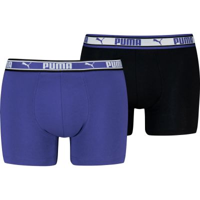 PUMA MEN DUAL LOGO BOXER 2P, S 002 M in lila
