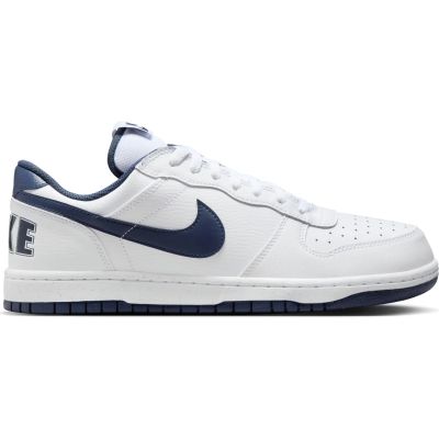 Nike Big Nike Low - white/midnight navy in 140 white/midnight navy