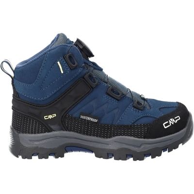 Kinder Trekkinghalbschuhe KIDS KIRUNA MID FITGO TREKKING SHOES WP in blau
