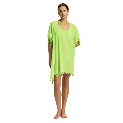 Amnesia Kaftan in blau