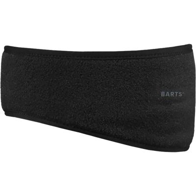 Kinder Stirnband Fleece in schwarz