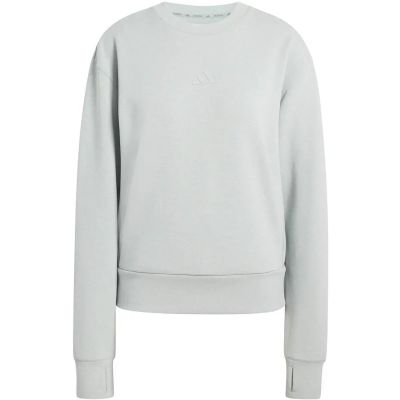 Damen Sweatshirt für das Training entworfenes Warm-Up in grün