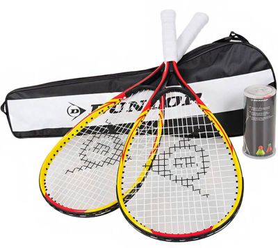 DUNLOP RACKETBALL SET in schwarz