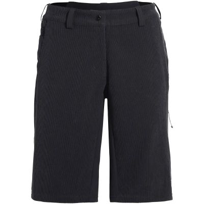 Damen Sporthose Wo Loamer Base Cord Shorts in schwarz