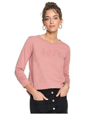 ROXY RED SUNSET LS J TEES in mkm0 ash rose