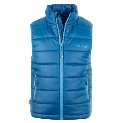 Kids Trondheim Vest in blau