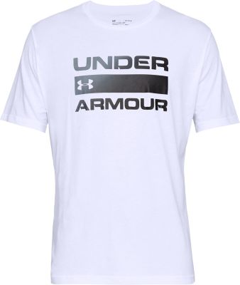 UNDER ARMOUR Herren UA Team Issue Wordmark Kurzarm-Oberteil in weiß
