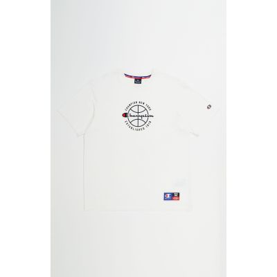 Modern Basket Crewneck T-Shirt in ww033 bdb