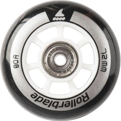 ROLLERBLADE Wheels Pack 72/80A PACK+SG5+6MMSP (8PCS) in silber