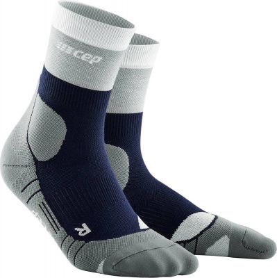 CEP Damen Hiking Light Merino Mid Cut Socks in schwarz